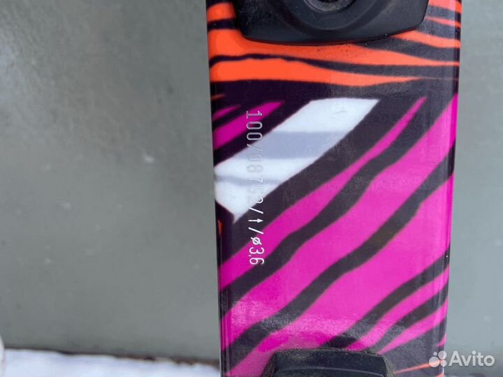 Горные лыжи детские 100 см