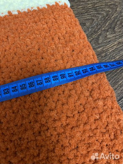 Плед детский вязаный ручная работа