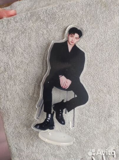 Стенд акриловый stray kids Банчан реклама Nacific