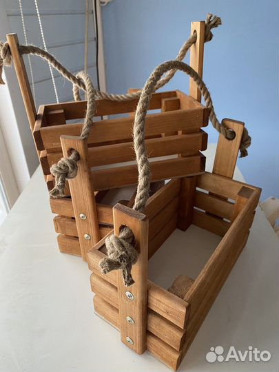 Ящик деревянный для хранения, подарочный