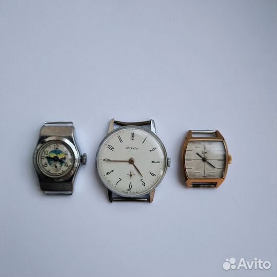 Часы наручные луч ракета электроника СССР