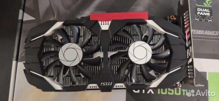 Видеокарта GTX 1050 ti msi