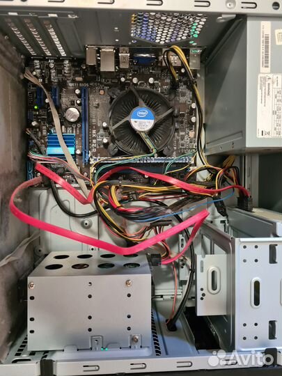 Компьюьер на intel g540 + монитор 17