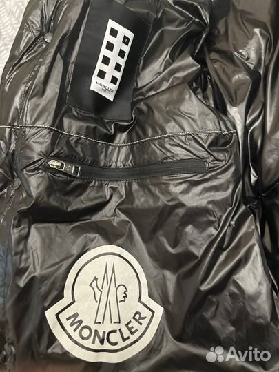 Пуховик moncler мухской рефлективный
