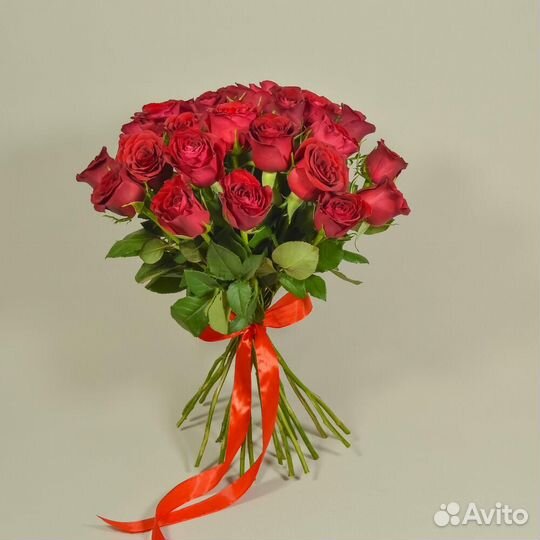 Цветы розы Букет из 25 роз