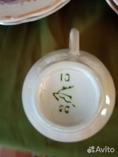 Сервиз кофейный. Фарфор. Городница