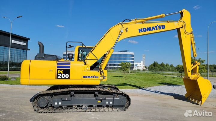 Гусеничный экскаватор Komatsu PC200-10, 2022