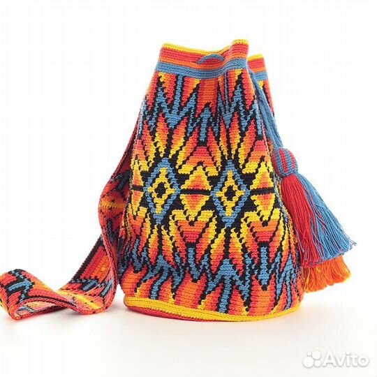 Сумка торба вязаная