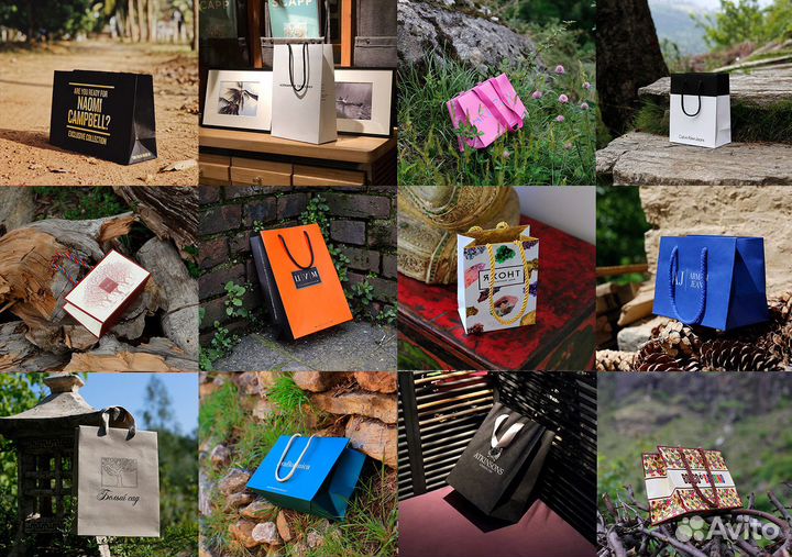 Изготовим бумажные пакеты с логотипом от 100 штук