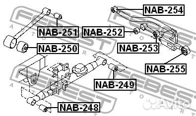 Сайлентблок NAB-249