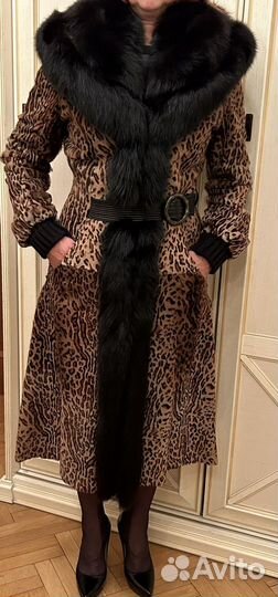 Пальто женское демисезонное размер 46 длинное