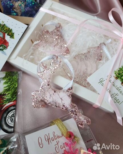 Ёлочные игрушки ручной работы