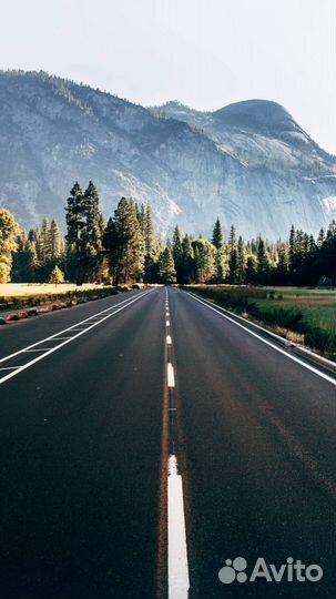 Дорожный рабочий на дорожную разметку