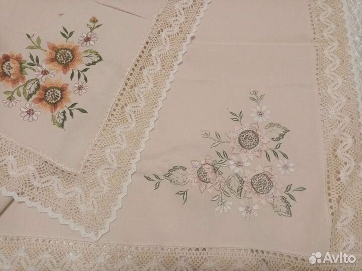 Скатерть льненая