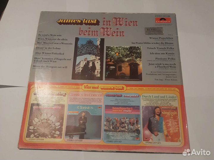 James Last–In Wien Beim Wein