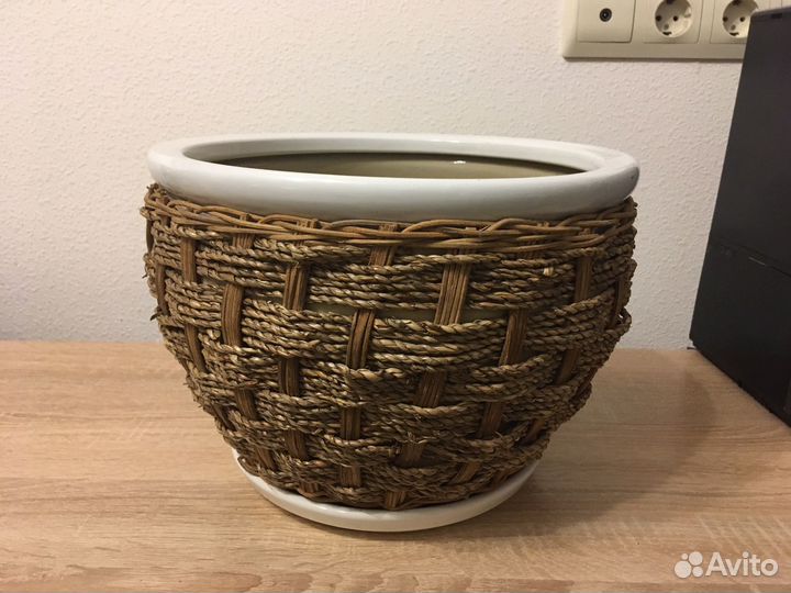 Горшок керамический для цветов