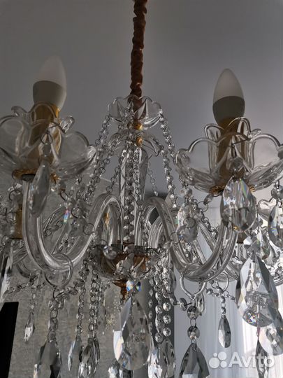 Люстра хрустальная