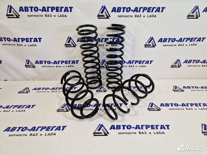 Пружины передние и задние Приора 4шт Фобос