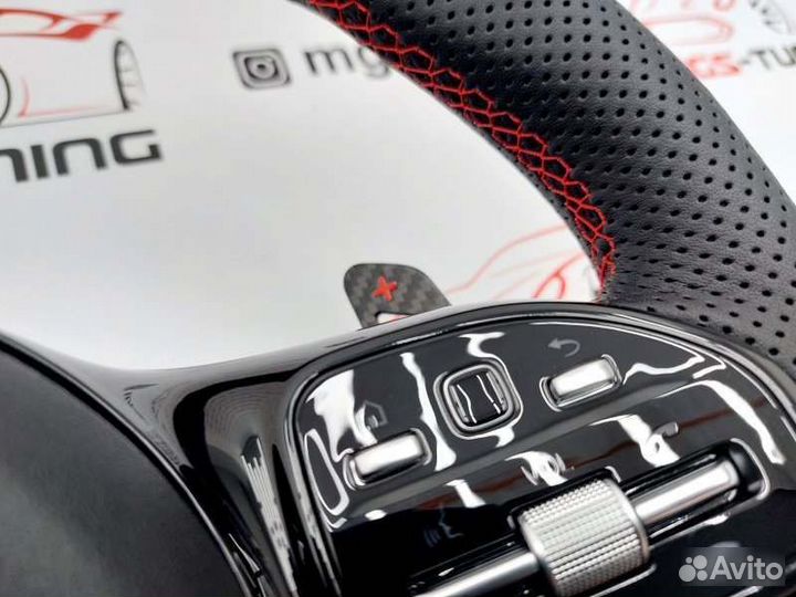 Руль B карбон Mercedes C-class W205 C205 купе AMG