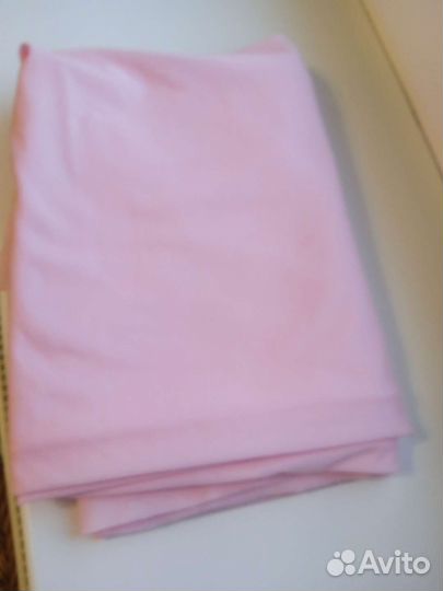 Ткань розовая