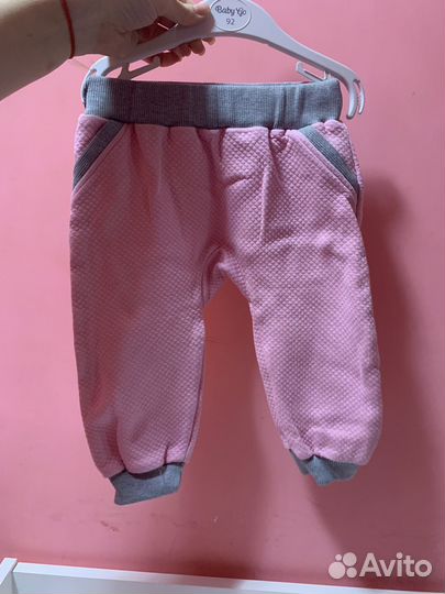 Тёплый костюм для девочки 92