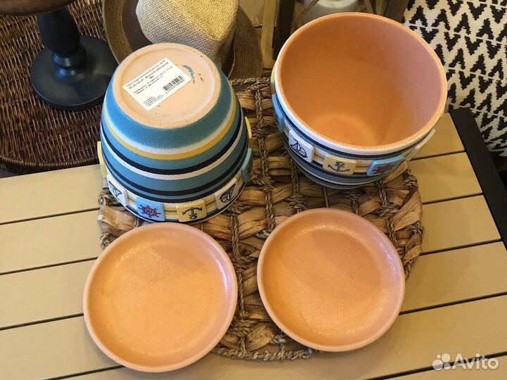 Горшок керамический 2 шт