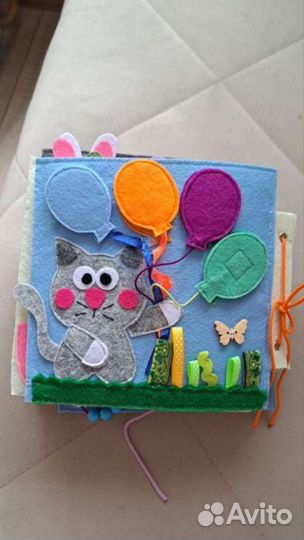 Книжка из фетра