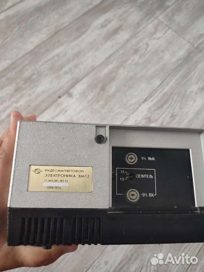 Видеомагнитофон Электроника вм12