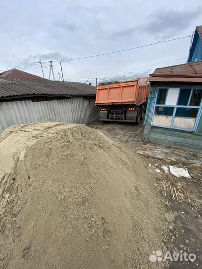 Песок щебень