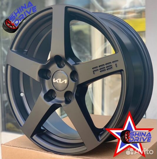 Диски Kia R16 5x114,3 Black Matt LM