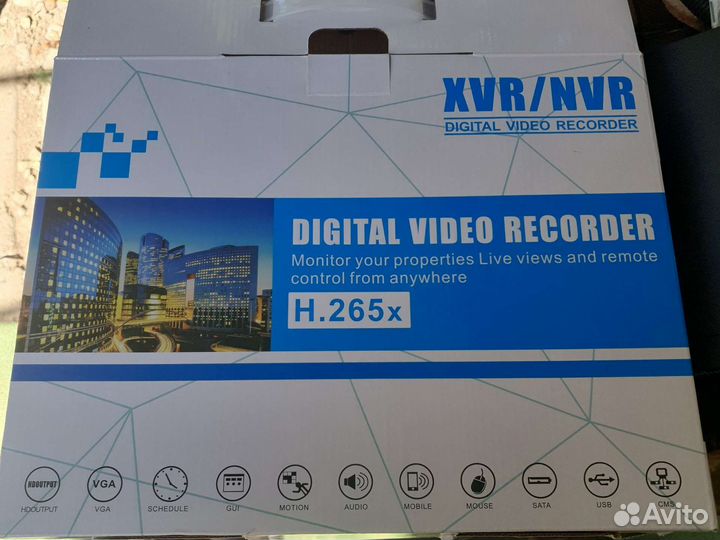 Новый гибридный видеорегистратор 8 каналов