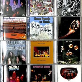 Музыкальные CD диски Deep Purple дискография