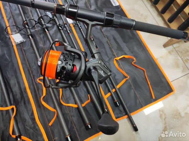 Комплект для карповой ловли 3+3. Новый