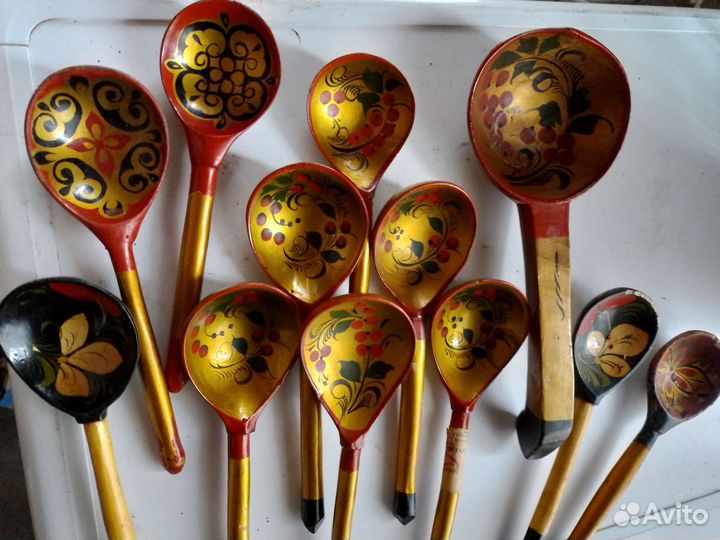 Ложка Хохлома