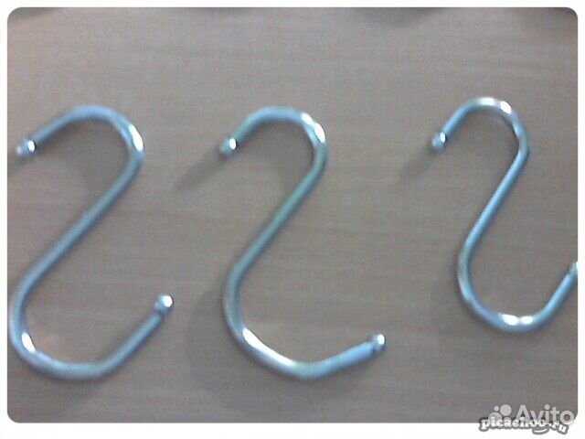 Крючки для рейлинга 9 шт