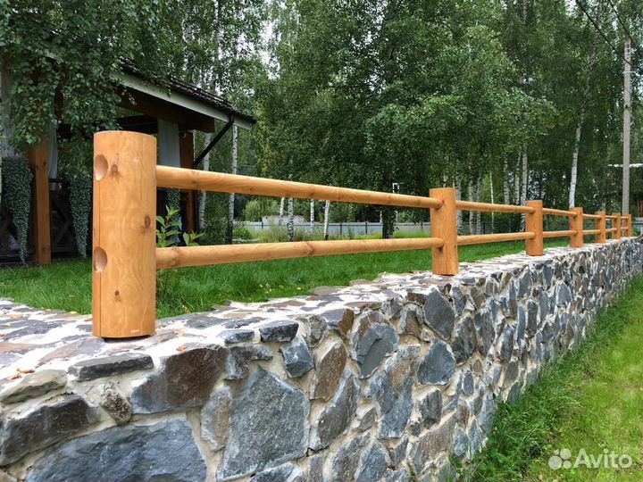 Ограждения участков, левады для лошадей, клумбы