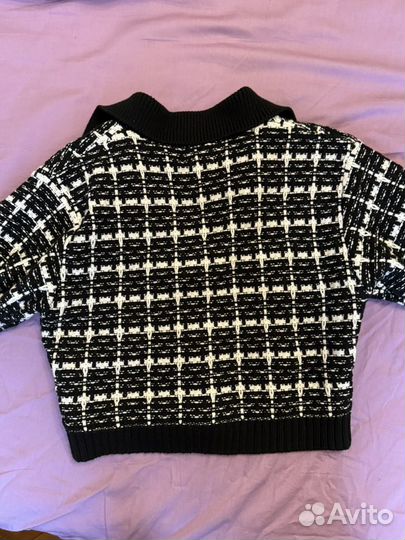 Твидовая кофта