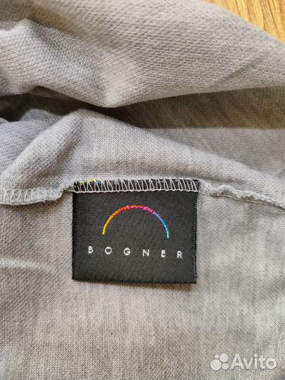 Поло футболка на молнии bogner old money оригинал