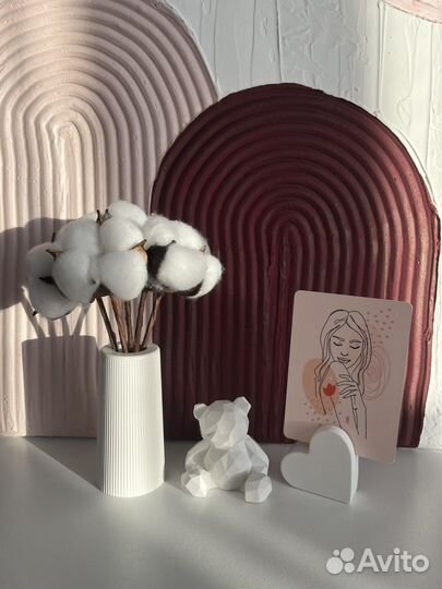 Подарочный набор из гипса