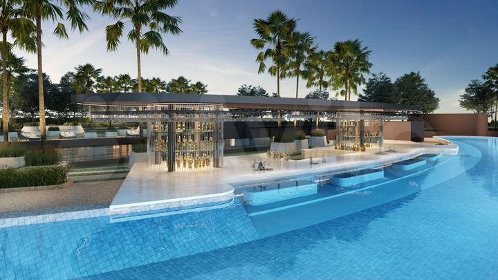 Квартира-студия, 42,6 м² (Таиланд)