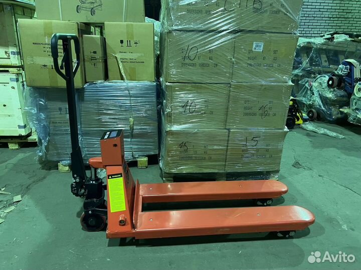 Рохля с весами 2500 кг 1150 мм TOR CBY-CW2