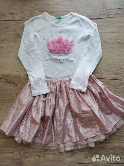 Пакет одежды для девочки размер 122 128