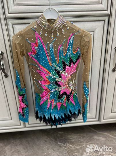 Купалник для художественой гимнастике128см