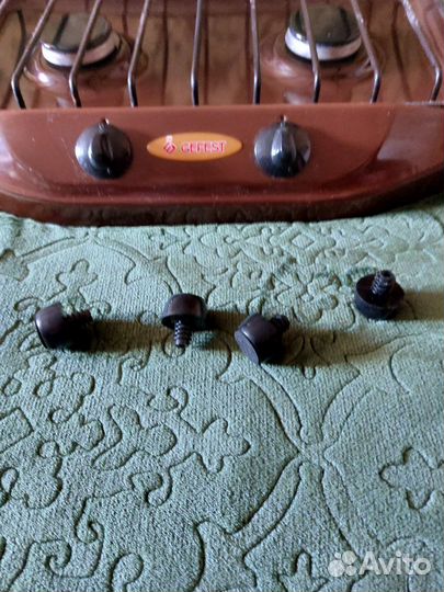 Настольная газовая плита 2 конфорки +лягушка