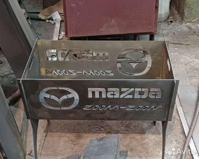 Мангал разобрать 2мм, 3 мм дно