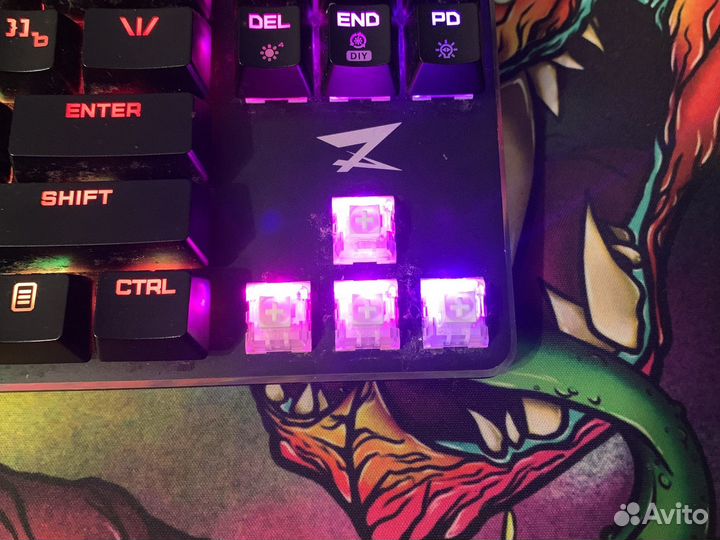 Игровая клавиатура zet gaming blade pro