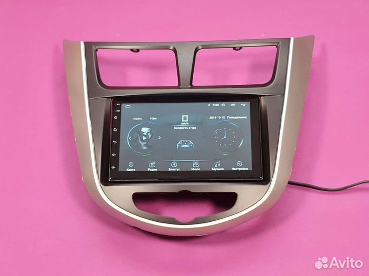 Автомагнитола Hyundai Solaris 7