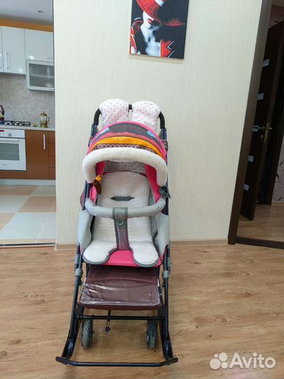 Коляска санки nika 7