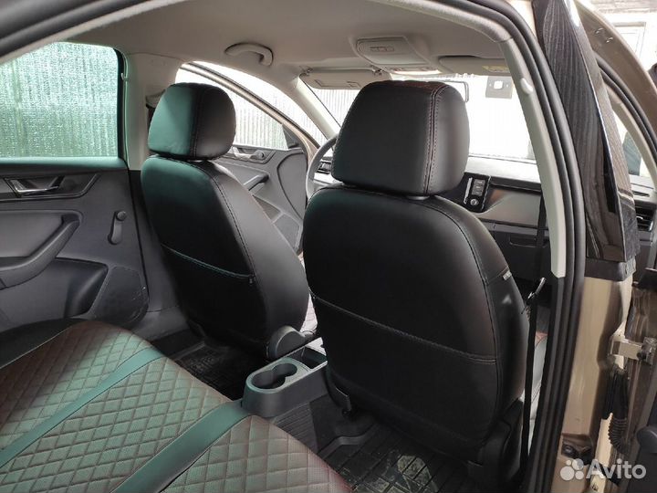 Чехлы Автопилот Rapid Черные с шоколадом