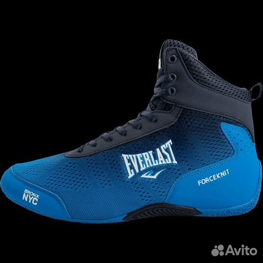 Боксерки everlast forceknit синие (официальные)